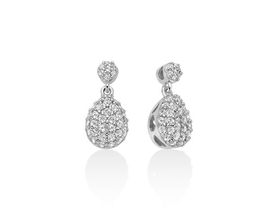 Orecchini Miluna Donna GIOCHI DI LUCE in Argento ERD3112 - ERD3112